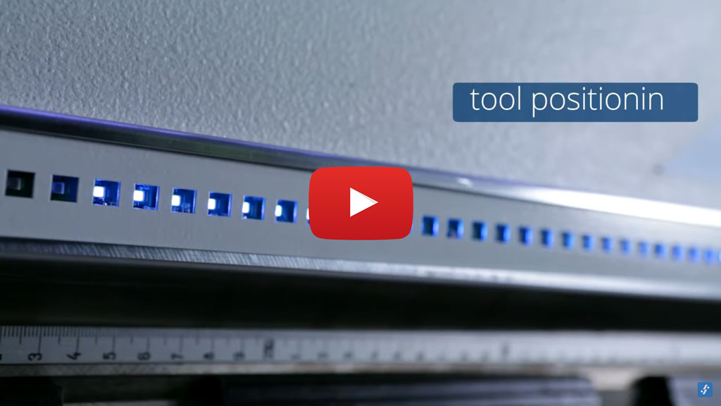  Drive Bar: press brake tool positioning