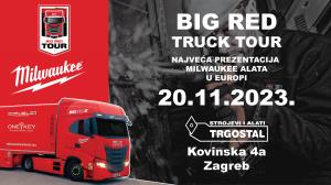 Big Red Truck Tour 2023 – Prezentacija Milwaukee Alata!