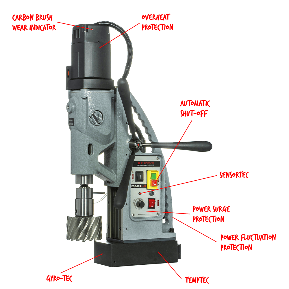 Magnetna bušilica ECO.100S+/TD EUROBOOR; Okretna
