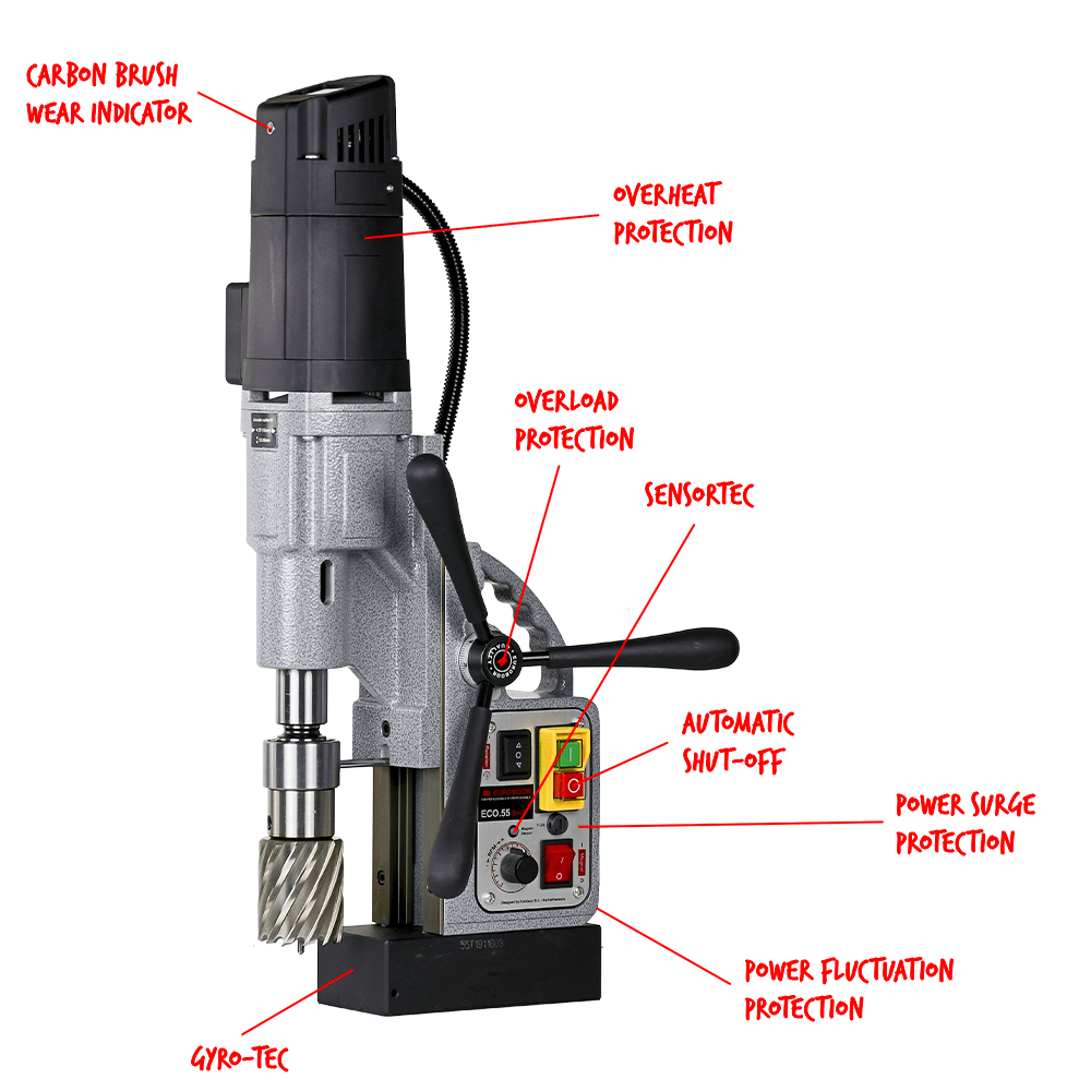 Magnetna bušilica ECO. 55S+/T EUROBOOR