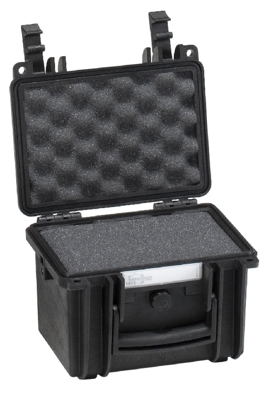 Kofer vodonepropusni  190x125x135mm crni sa spužvom EXPLORER