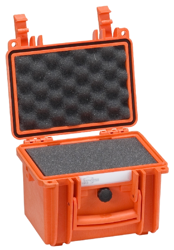 Kofer vodonepropusni  190x125x135mm narančasti sa spužvom EXPLORER