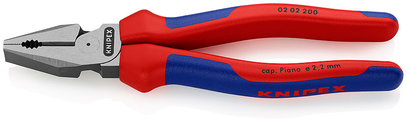 Kliješta kombinirana 200mm polirana izolirana (64HRc) pojačana KNIPEX