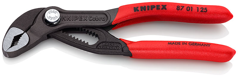 Kliješta papige 125mm (1"/27mm) polirana PVC izolirana KNIPEX Cobra