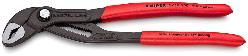 Kliješta papige 250mm (2") polirana PVC izolirana KNIPEX Cobra