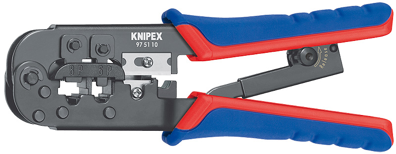 Kliješta za telefonske stopice RJ11/12,45 (6/8P) KNIPEX