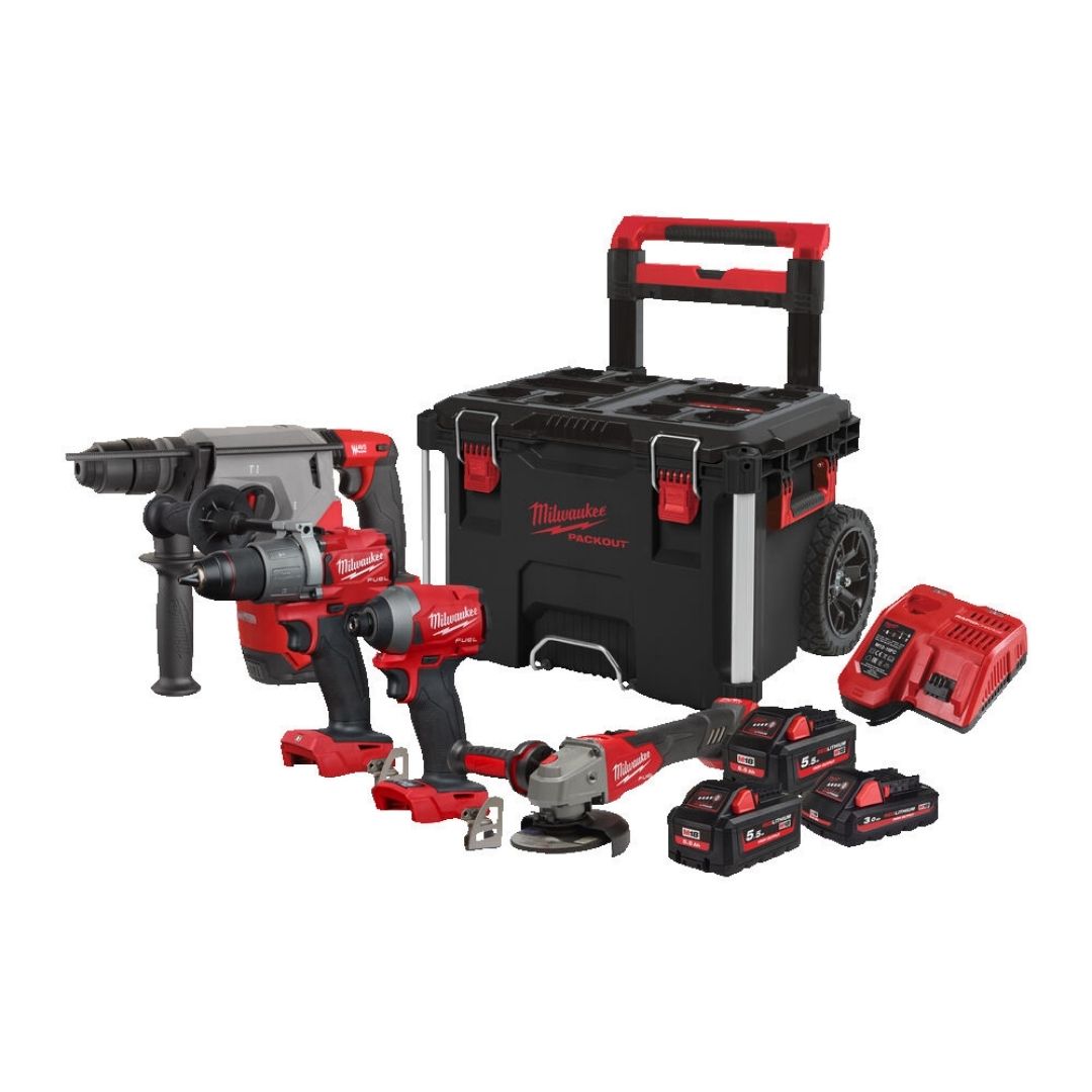 MILWAUKEE M18 FPP4B2-533P Set aku 4 alata sa 3 baterije