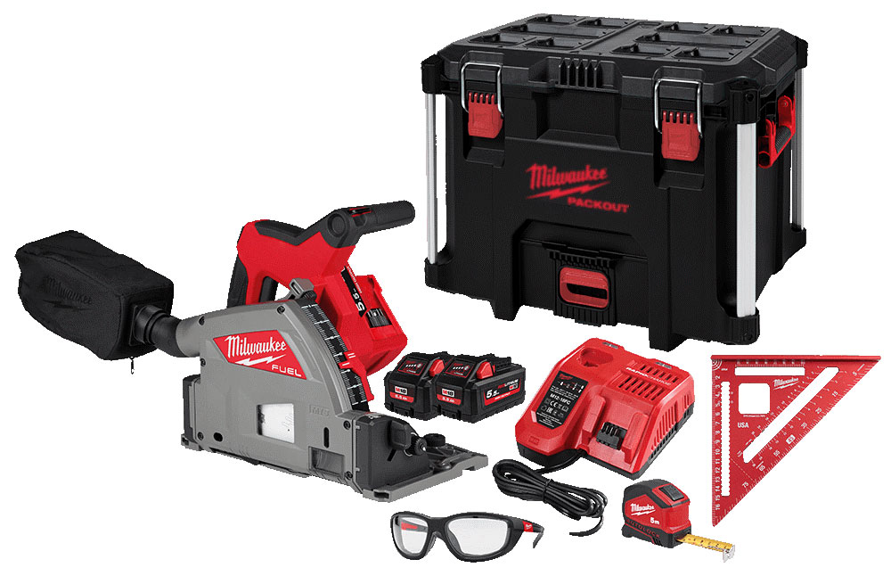   MILWAUKEE M18 FPS55-552P Aku uranjajuća kružna pila s priborom