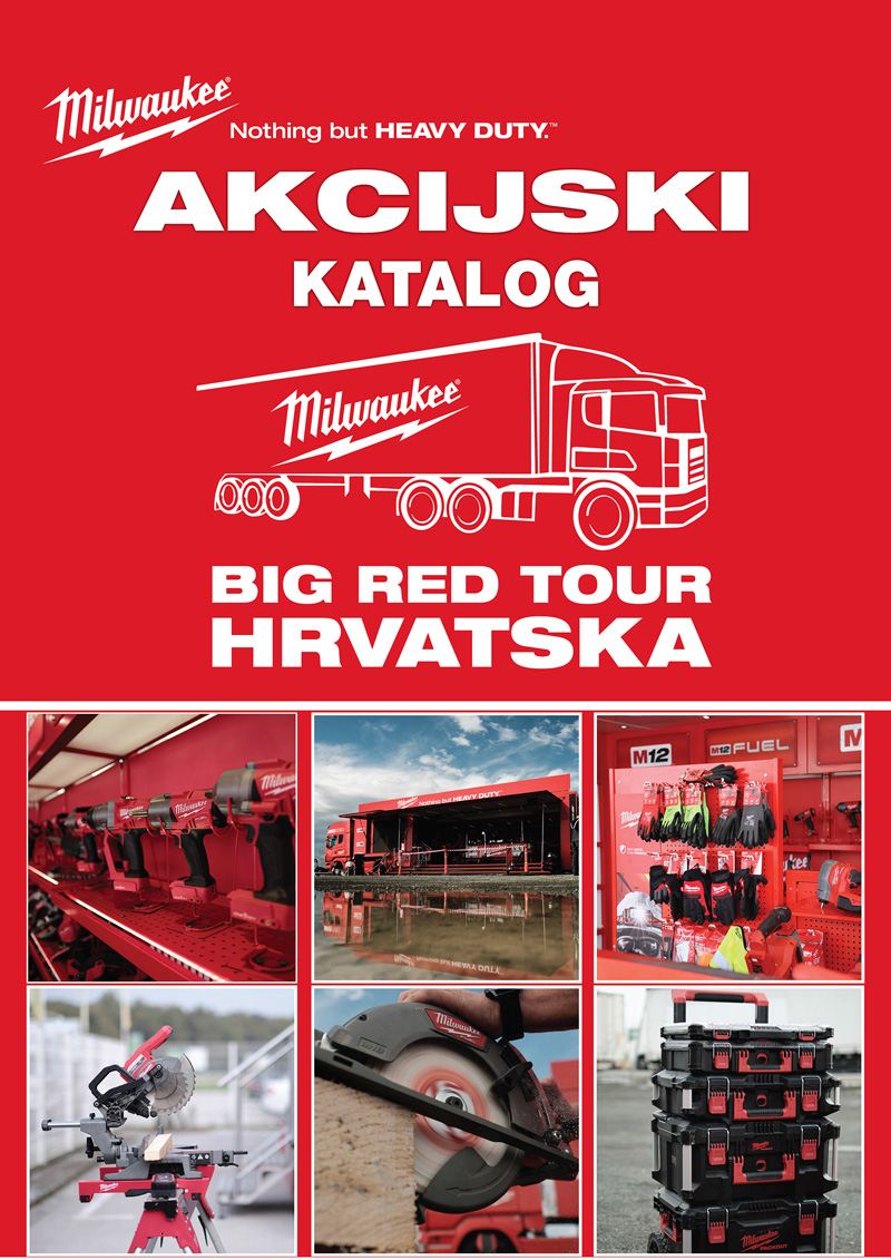 Big Red Truck Tour 2023 – Prezentacija Milwaukee Alata! Trgostal-Lubenjak