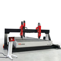 Waterjet TCI cutting BP-H 3080