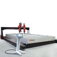 Waterjet TCI cutting BP-H 3080